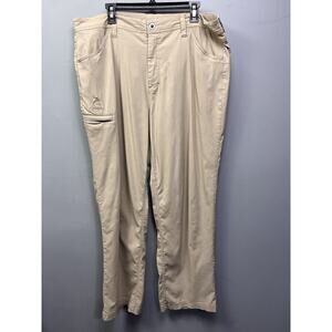 Gerry Passport Travel Pant Mens 41x32 Khaki Lightweight Cargo Tagged‎ as 38x32